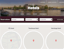 Tablet Screenshot of itc-hotel.com